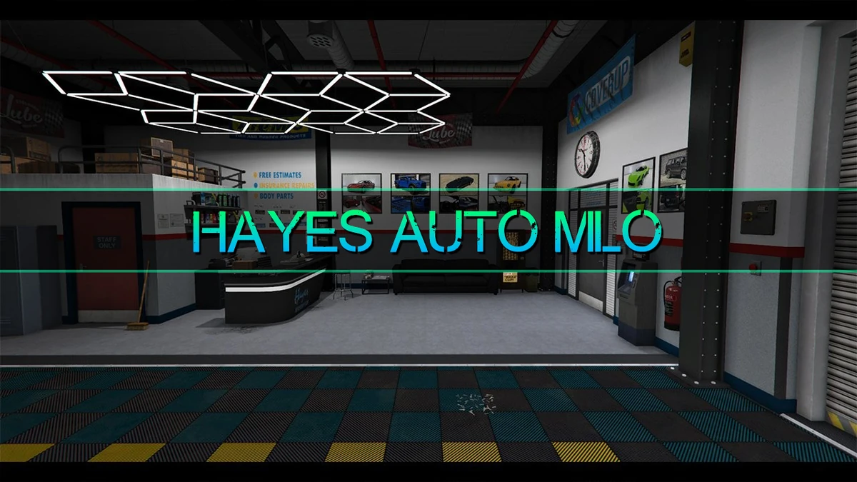 Hayes Auto MLO – Fully Open Source | Premium FiveM Auto Body Shop